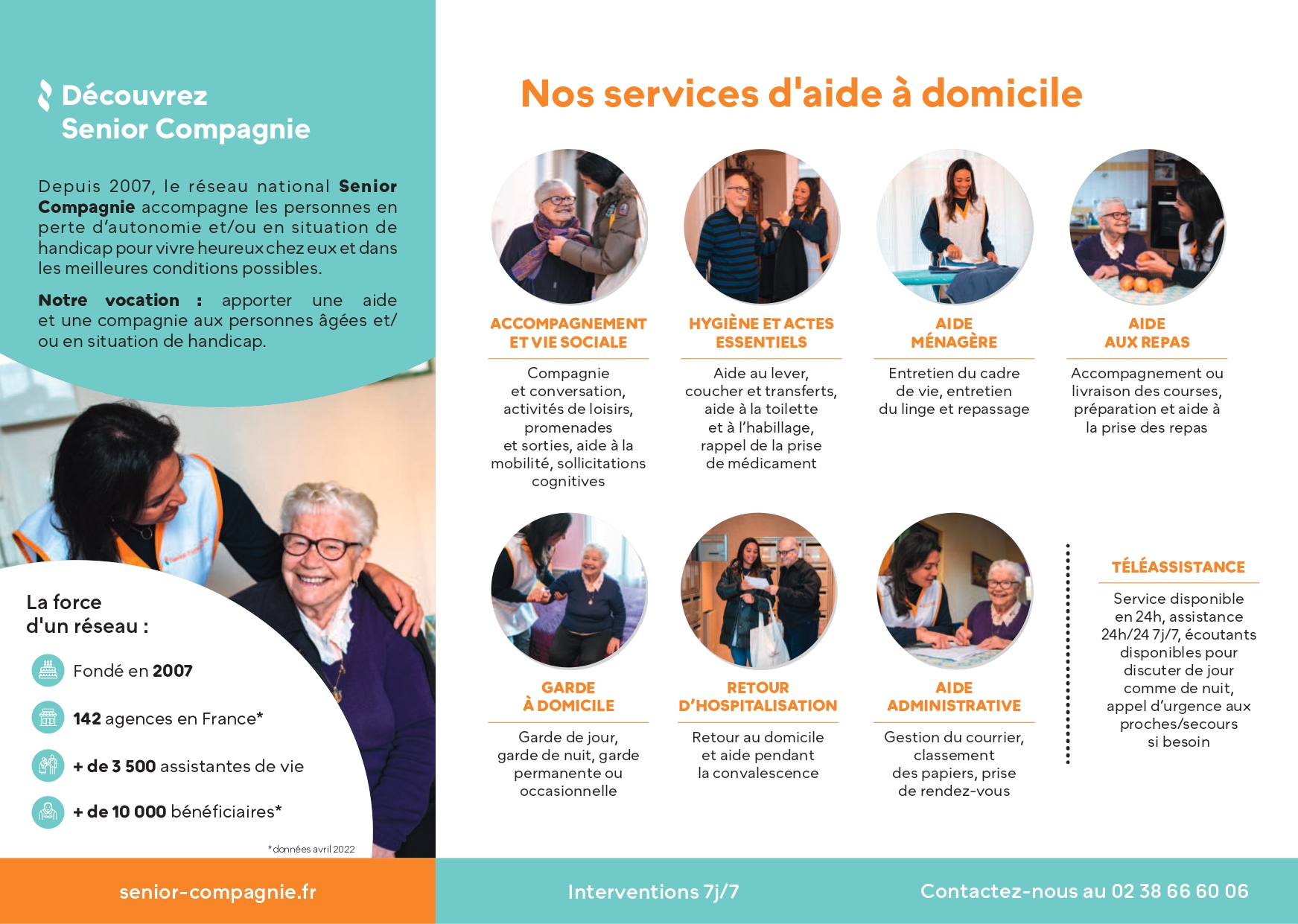Senior Compagnie Flyer verso
